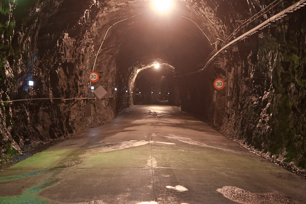 Tunnel to underground Manapouri Power Station